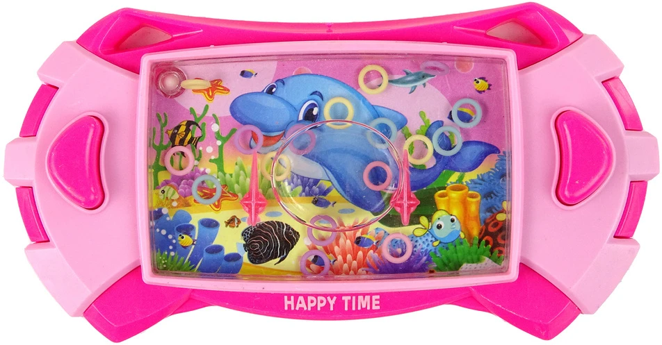Lean Toys Vandens žaidimas su žiedeliais Jūros gyvūnai