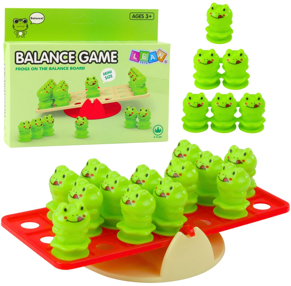 Lean Toys Žaidimas Balansuojančios varlės vaikams