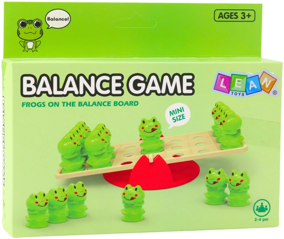 Lean Toys Žaidimas Balansuojančios varlės vaikams