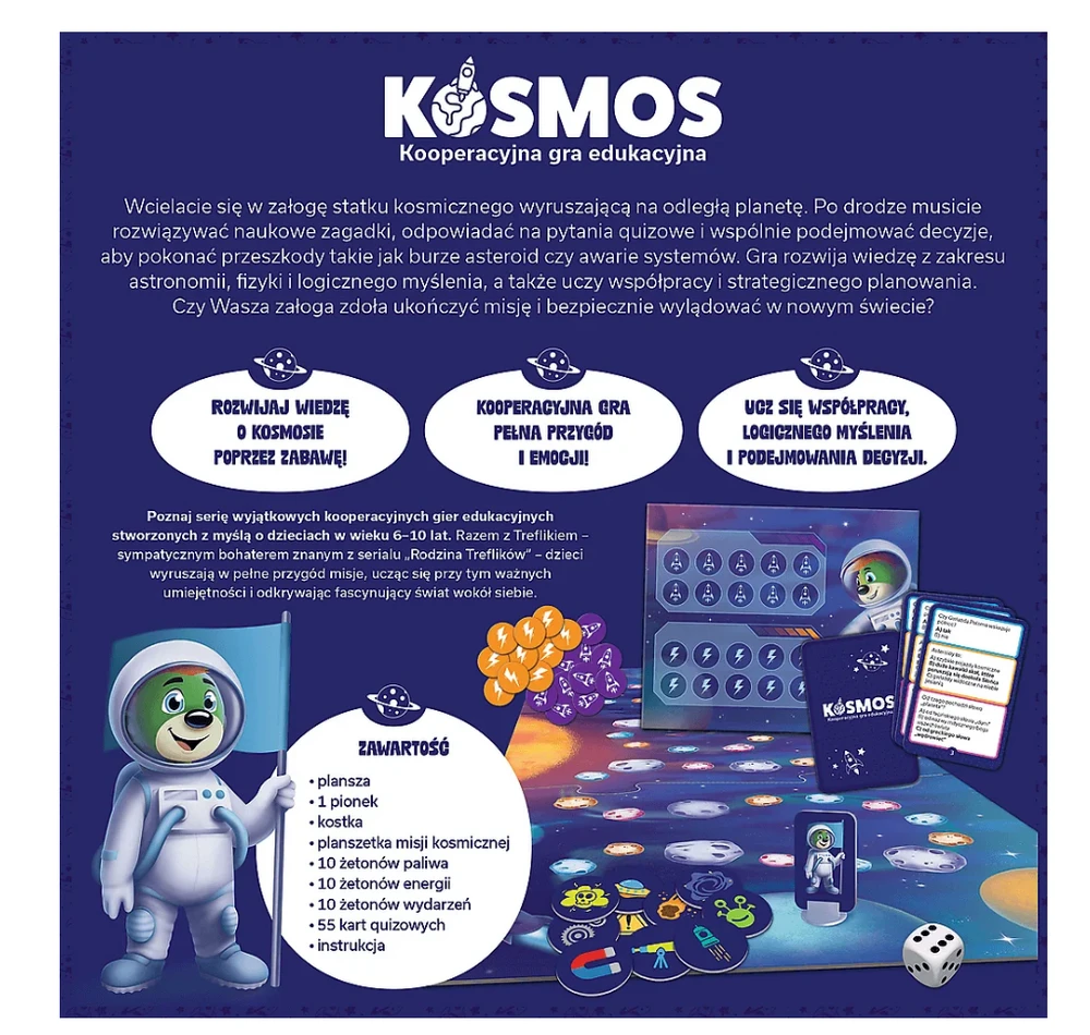 Trefl Edukacinis žaidimas Kosmosas
