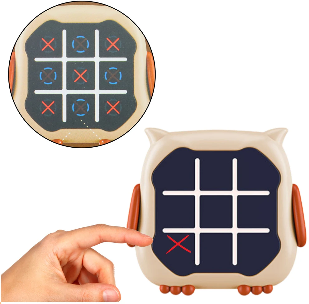 Lean Toys Elektroninis žaidimas „Pelėda 3in1“
