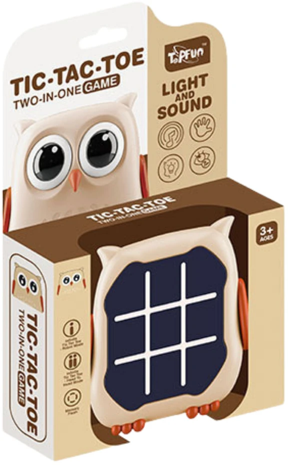Lean Toys Elektroninis žaidimas „Pelėda 3in1“