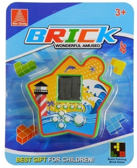 Lean Toys Tetris elektroninis kišeninis žaidimas
