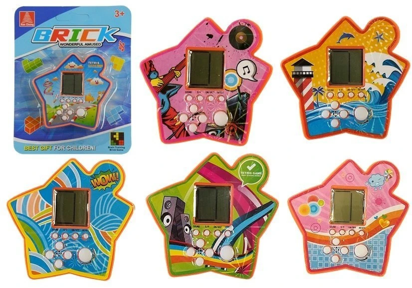 Lean Toys Tetris elektroninis kišeninis žaidimas