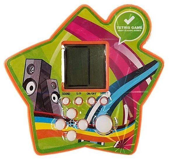 Lean Toys Tetris elektroninis kišeninis žaidimas