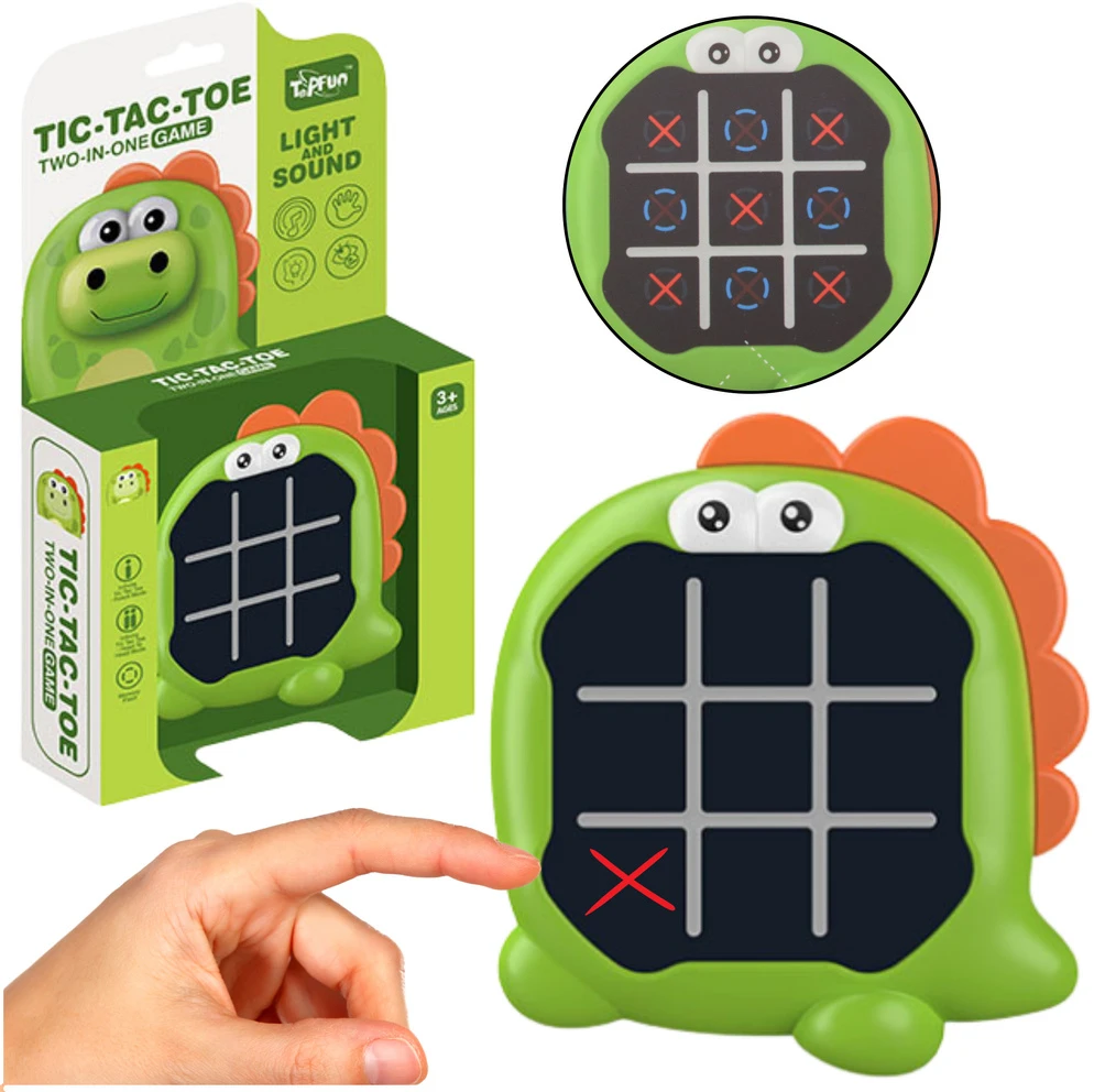Lean Toys Elektroninis žaidimas 3in1 Dinozauras