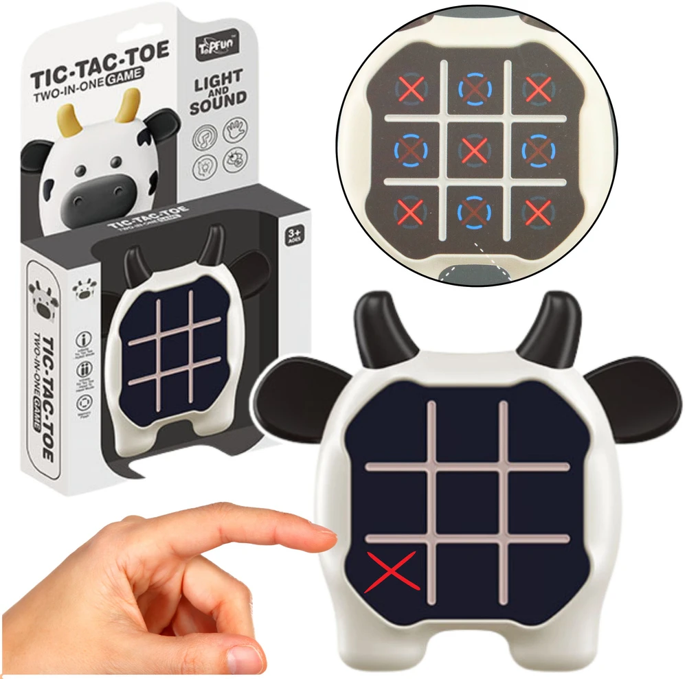 Lean Toys Elektroninis žaidimas „Karvė 3in1“