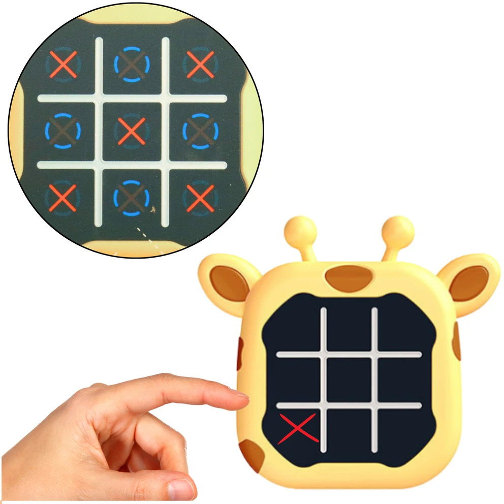 Lean Toys Elektroninis žaidimas „Žirafa 3in1“ vaikams ir šeimai