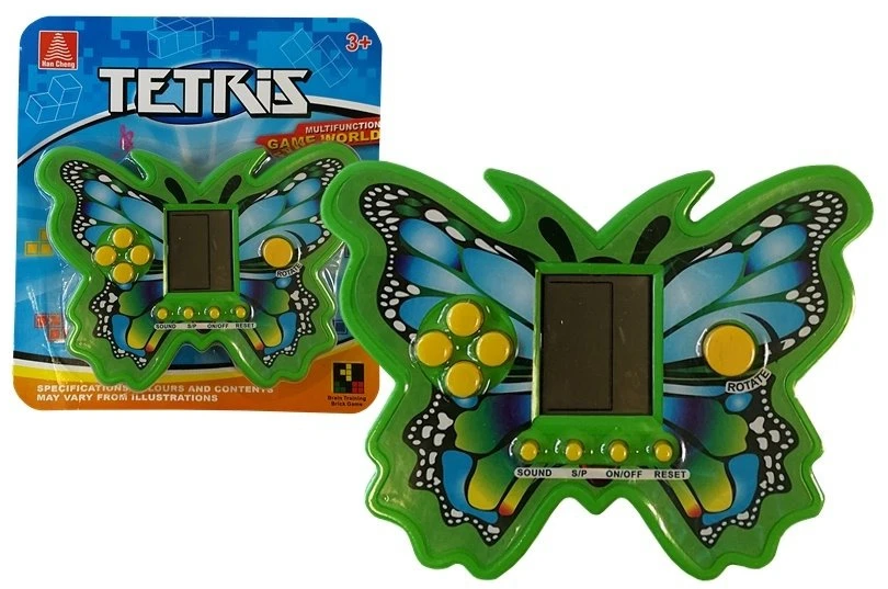 Lean Toys Elektroninis žaidimas Tetris, žalias