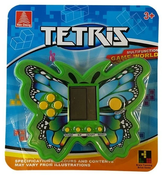 Lean Toys Elektroninis žaidimas Tetris, žalias