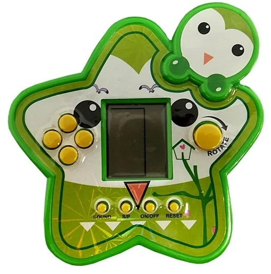 Lean Toys Elektroninis žaidimas Tetris, žalias
