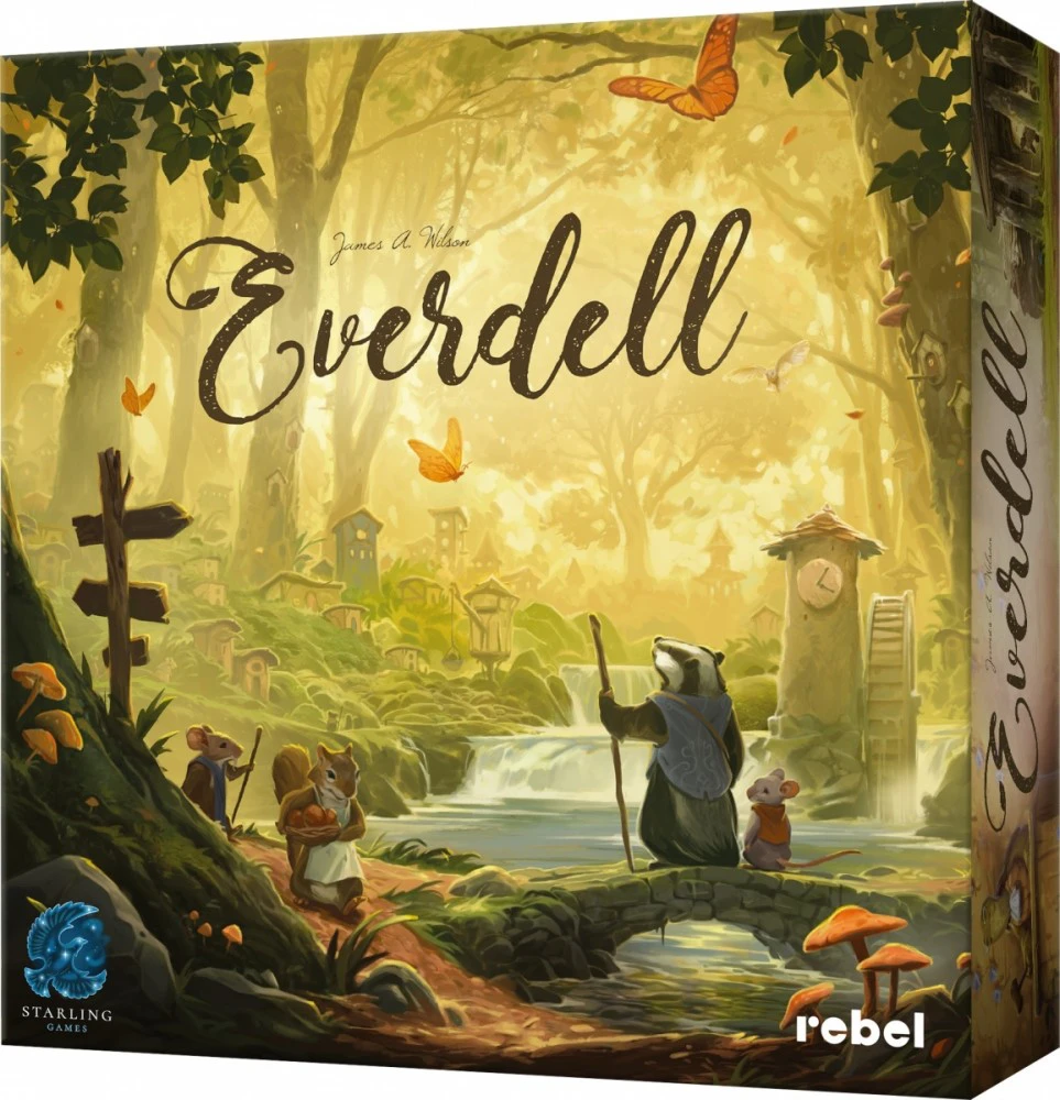 Stalo žaidimas Everdell Rebel. PL