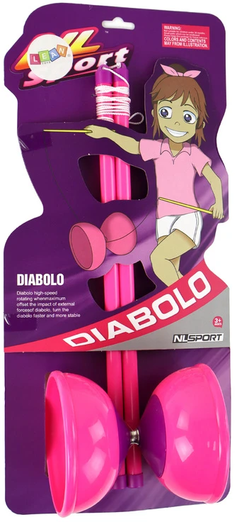 Lean Toys Rožinė Jojo žongliravimo žaidimas Diabolo Arcade Game Rožinė