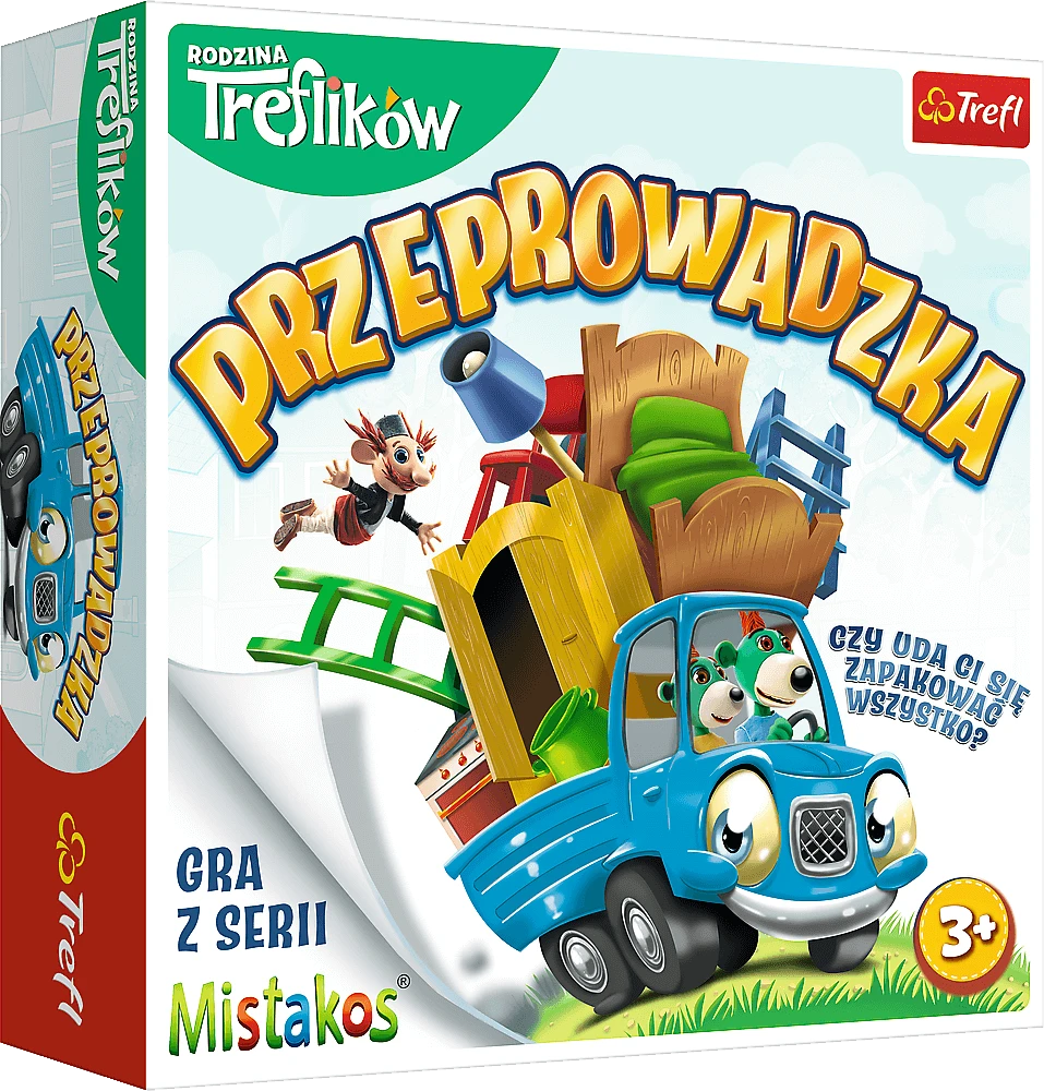 Persikraustymo žaidimas su Treflikų šeima Trefl 02071