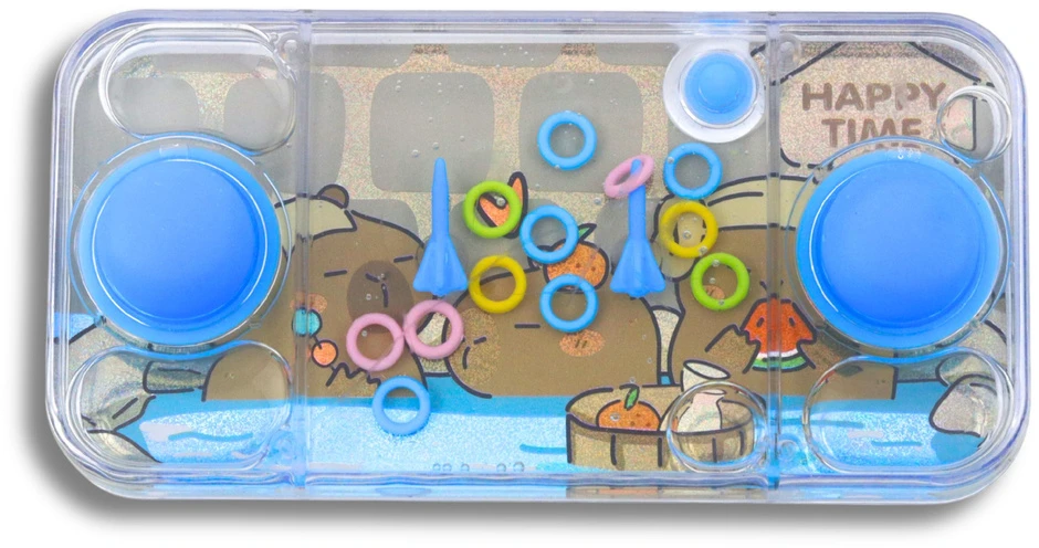 Lean Toys Vandens žaidimas vaikams kapibaros tema 12x6x2.5 cm