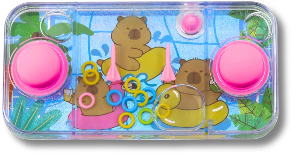 Lean Toys Vandens žaidimas vaikams kapibaros tema 12x6x2.5 cm