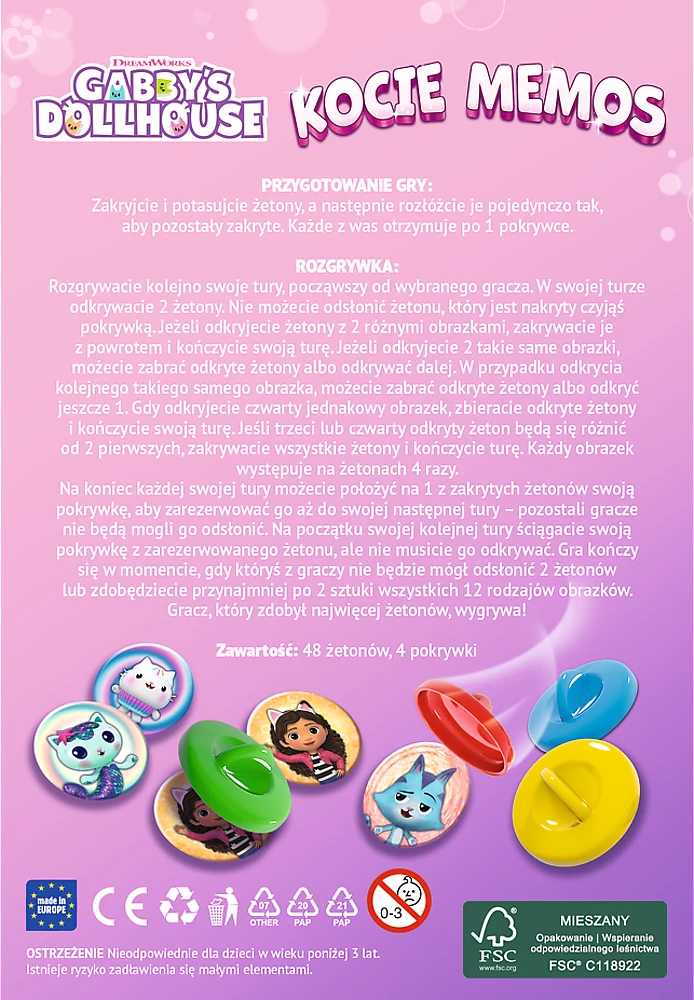 Trefl Žaidimas Cat Memos