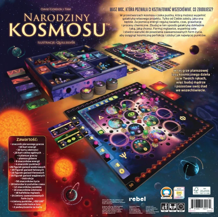 Rebel Gra Kosmoso žaidimo gimimas