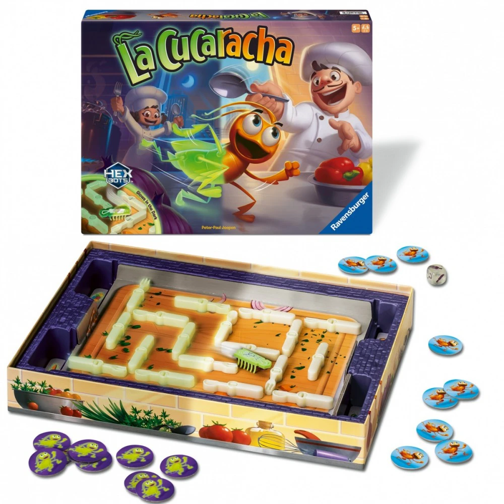 Ravensburger Gra La cucaracha švyti tamsoje žaidimas