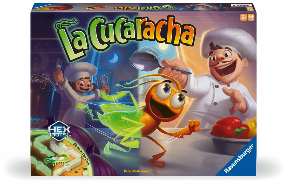 Ravensburger Gra La cucaracha švyti tamsoje žaidimas