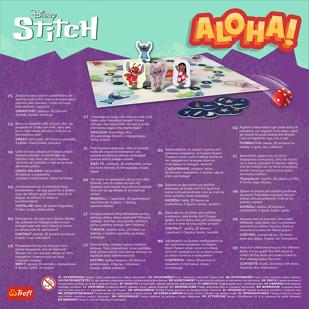 Trefl Žaidimas Lilo & Stitch Aloha!