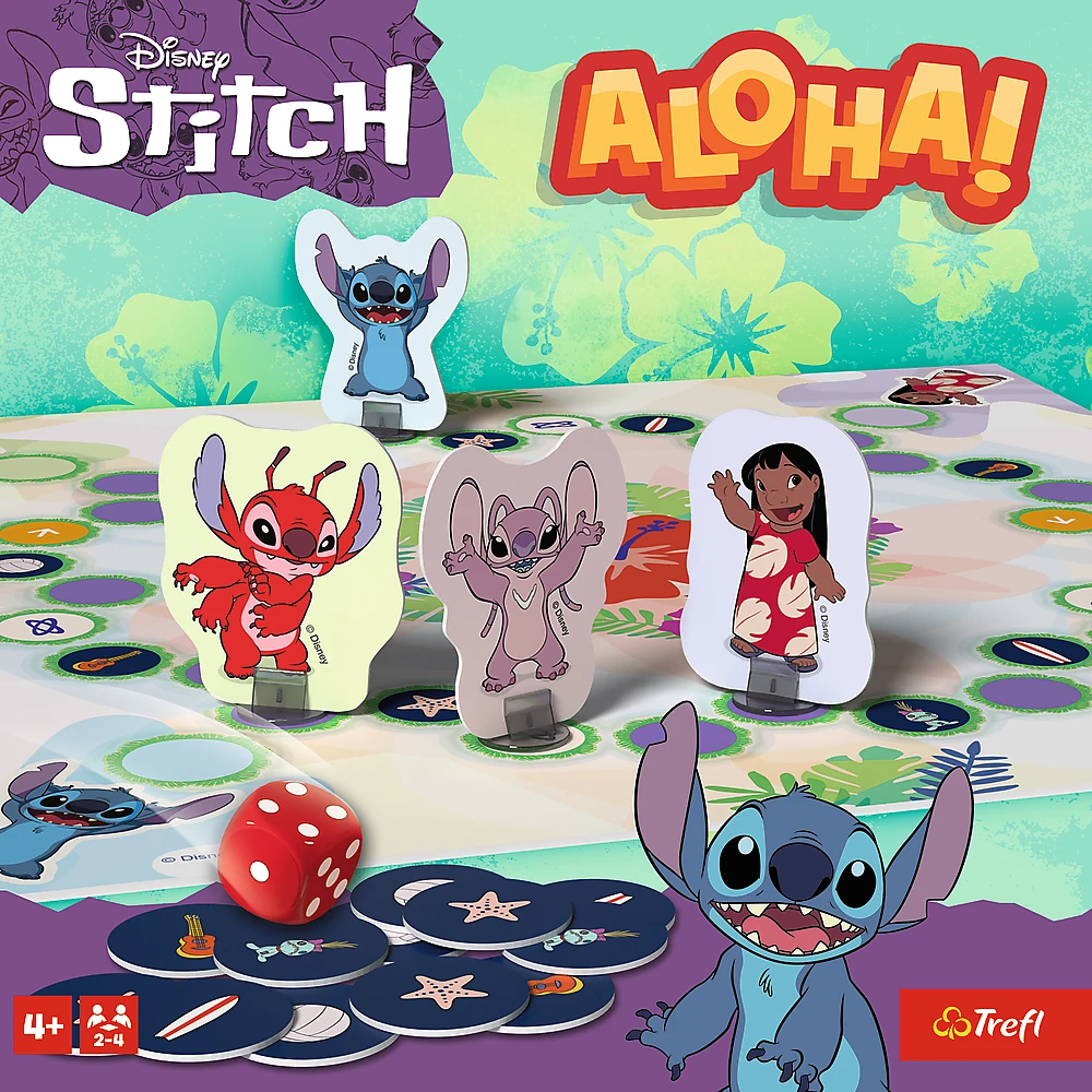 Trefl Žaidimas Lilo & Stitch Aloha!