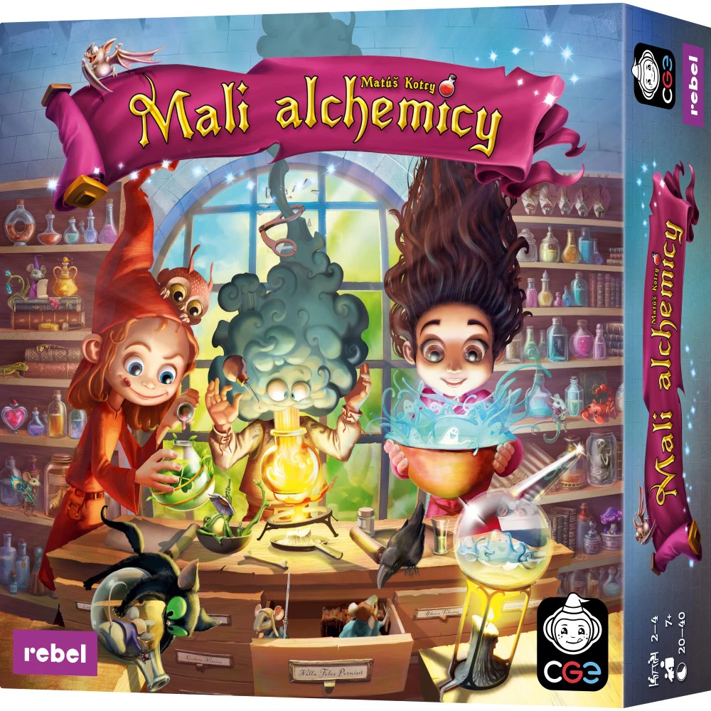 Rebel Gra Mažųjų alchemikų žaidimas