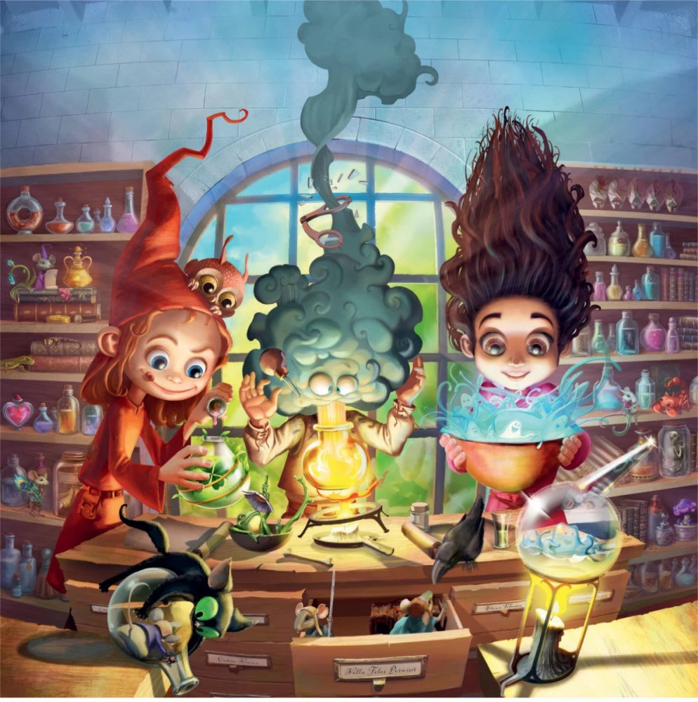Rebel Gra Mažųjų alchemikų žaidimas
