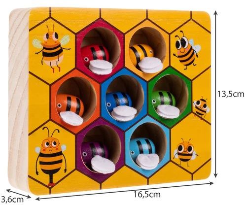 Wooden game "honeycomb" Kruzzel 21910