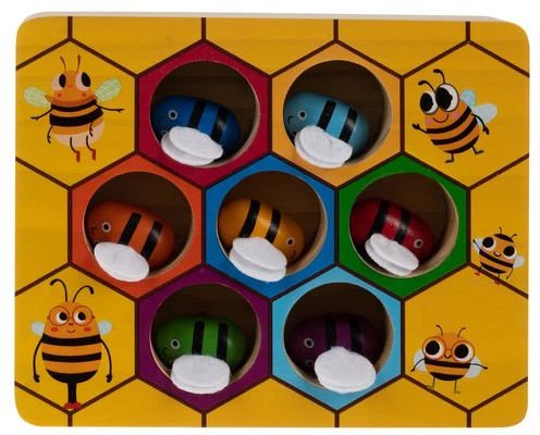 Wooden game "honeycomb" Kruzzel 21910