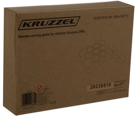 Wooden game "honeycomb" Kruzzel 21910