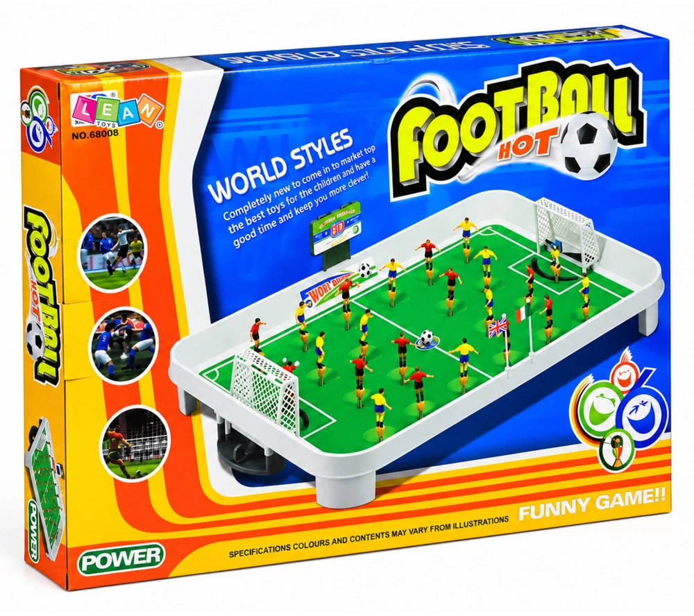 Lean Cars Vaikiškas stalo futbolas Lean Toys