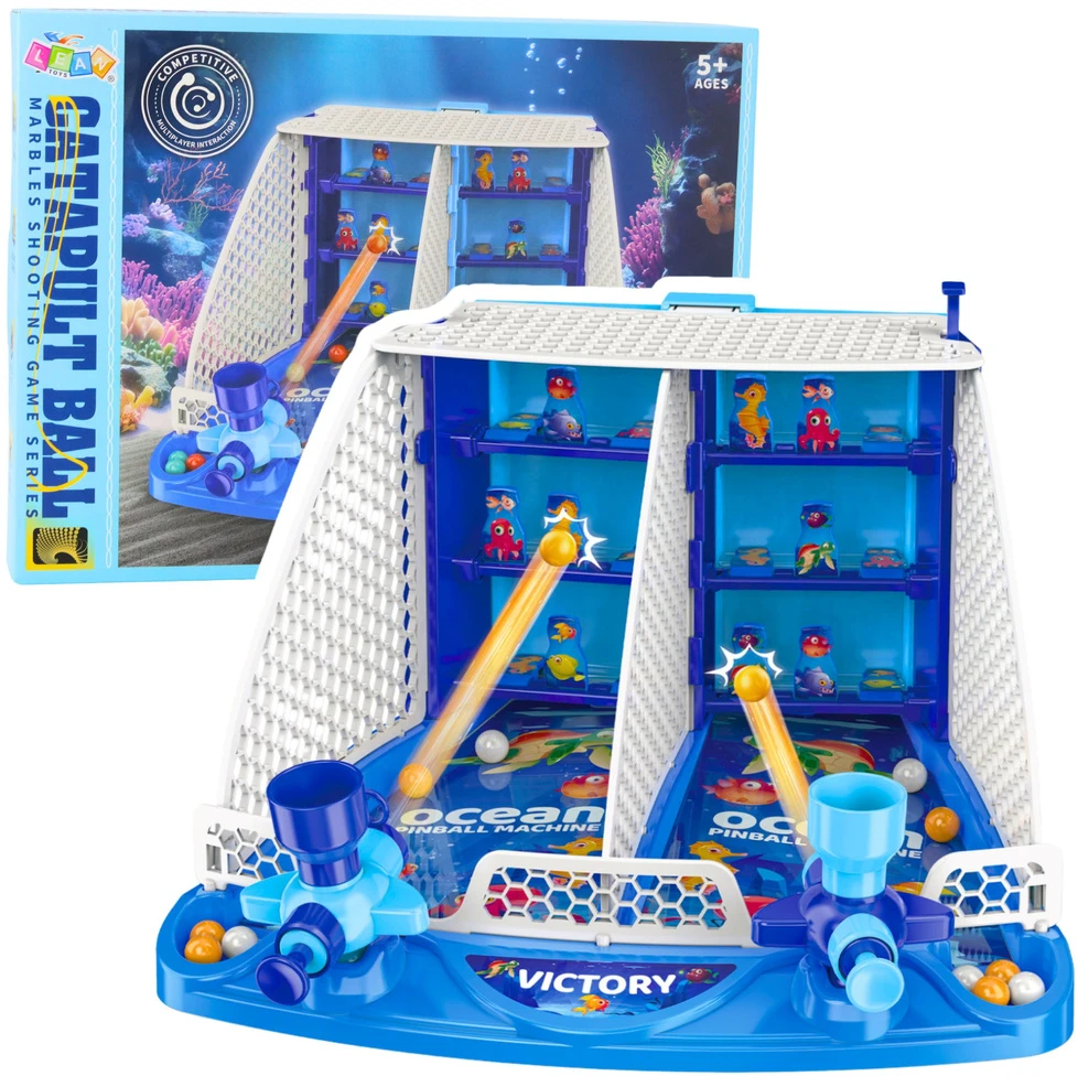 Lean Toys Vaikų žaidimas 'Ocean Pinball' arka