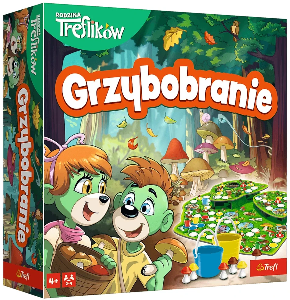 Gra planszowa Grzybobranie Rodzina Treflików Trefl 02819