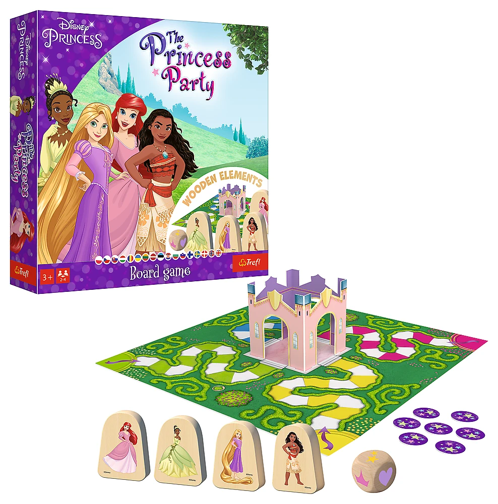 TREFL 02434 Disney The Princess Party stalo žaidimas