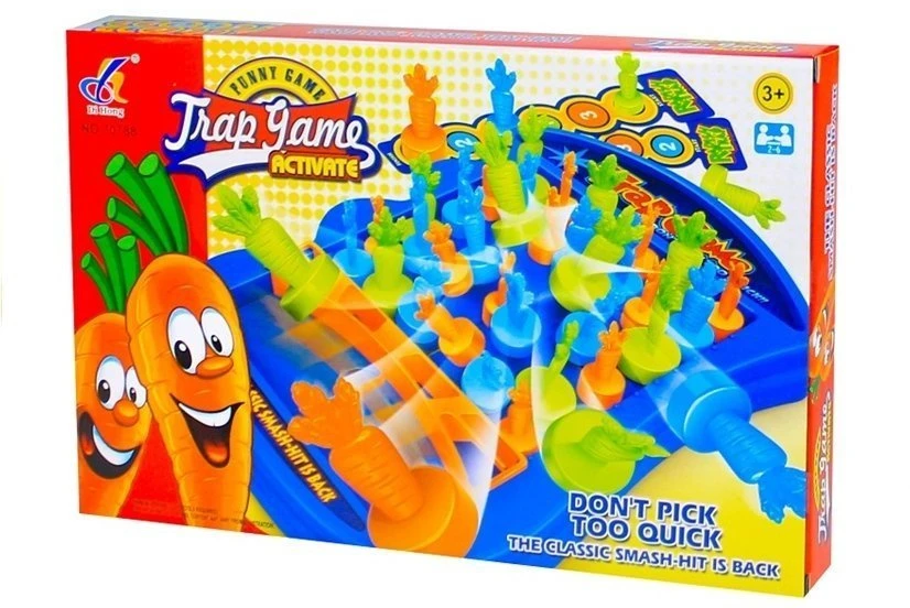 Lean Toys Bėgančios morkos arkadinis žaidimas