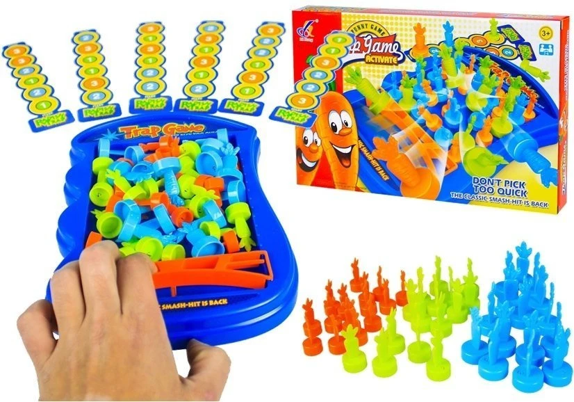 Lean Toys Bėgančios morkos arkadinis žaidimas