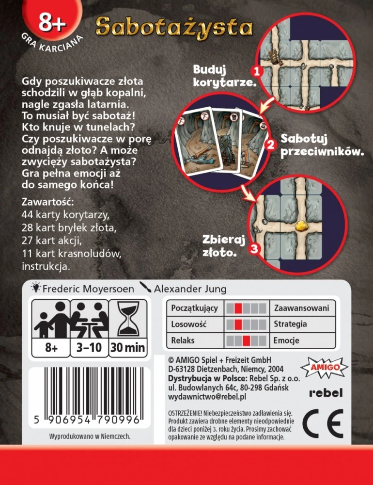 Rebel Gra „Saboteur“ žaidimas (2026 m. leidimas)