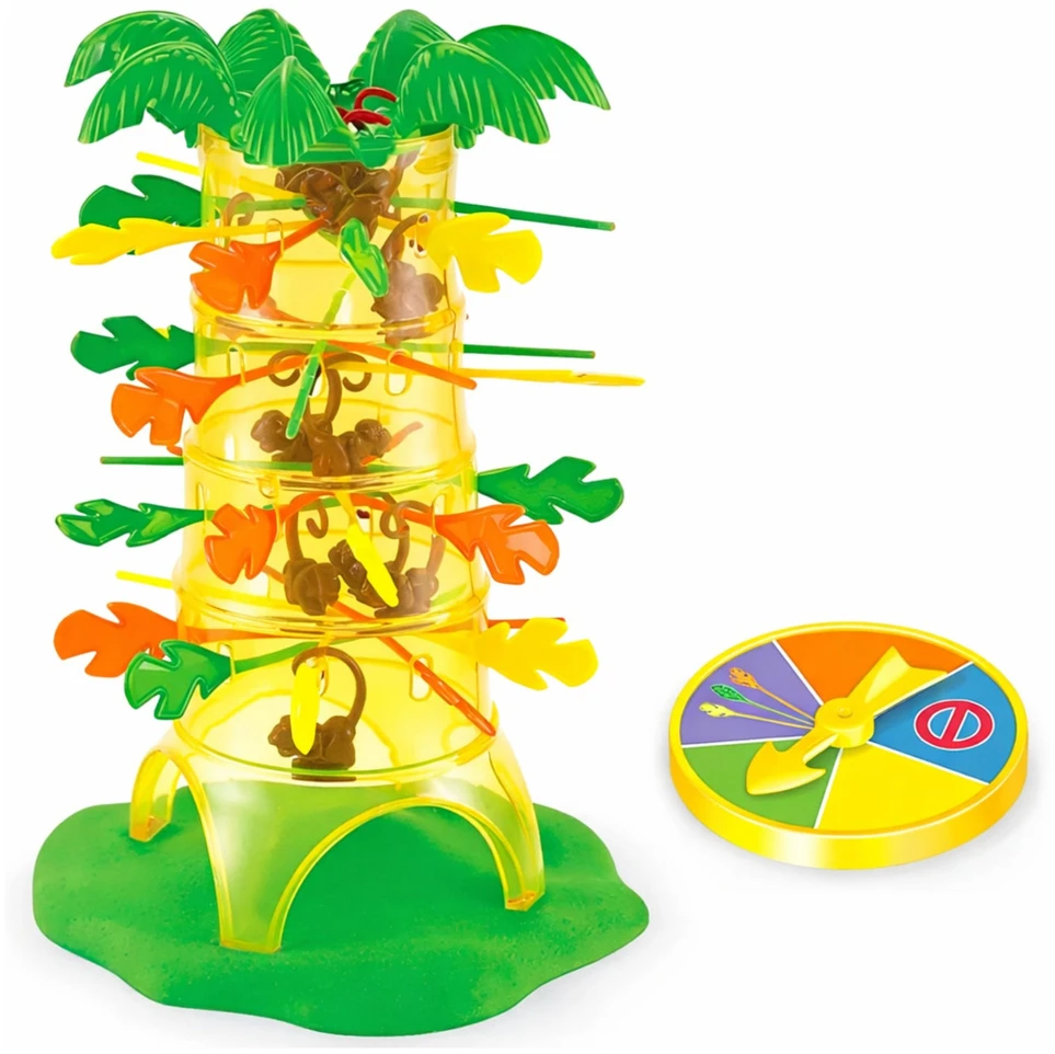 Lean Toys Šeimos žaidimas Falling Monkeys