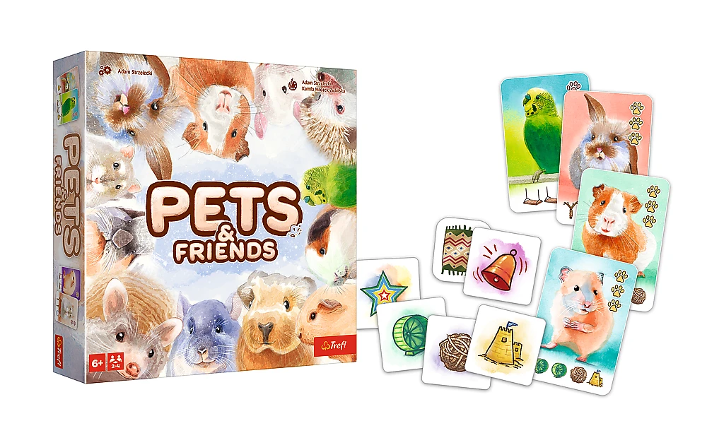 Stalo žaidimas Trefl Pets & Friends