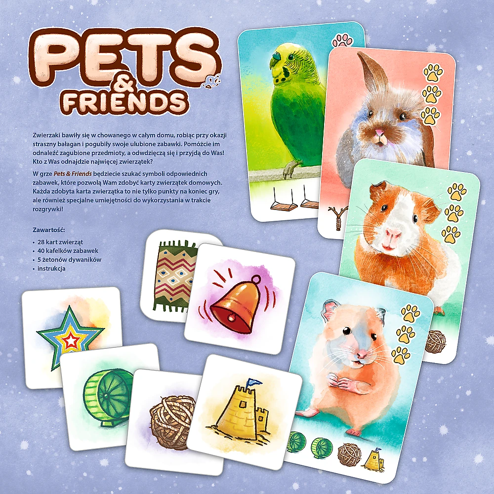 Stalo žaidimas Trefl Pets & Friends