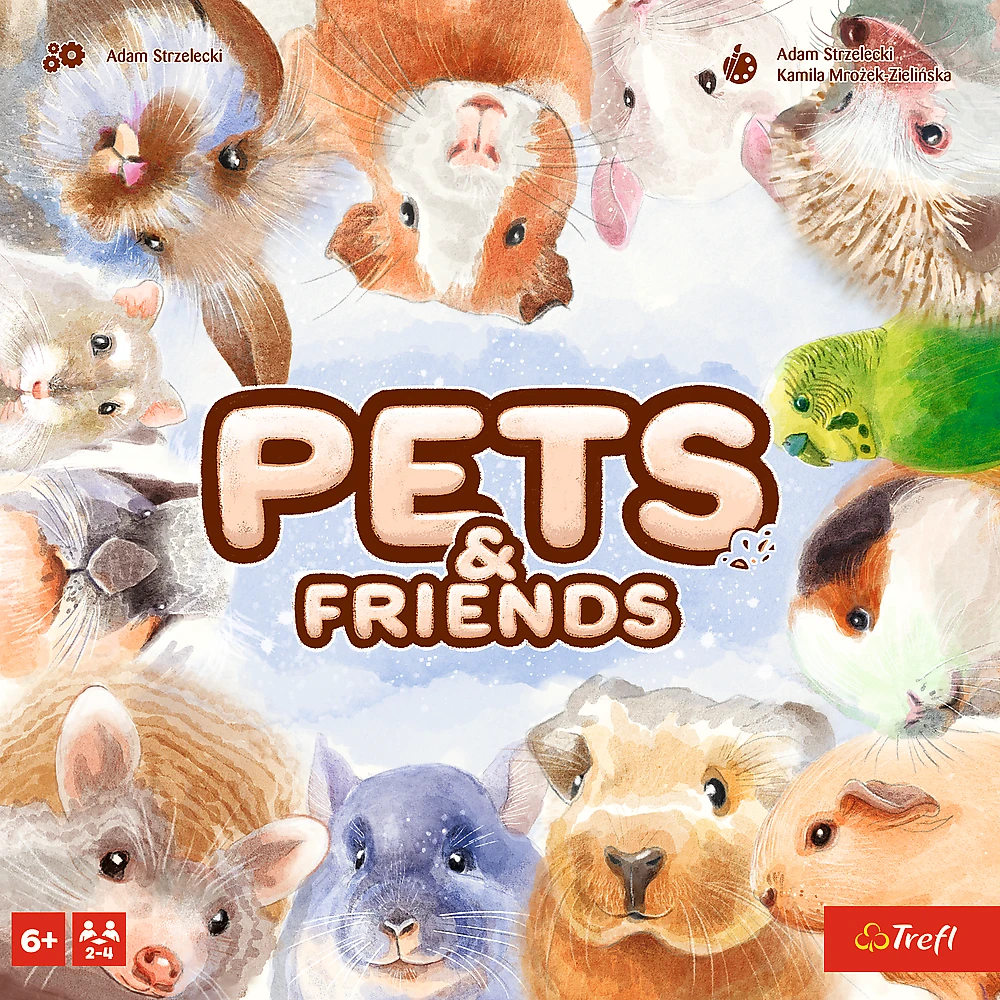 Stalo žaidimas Trefl Pets & Friends