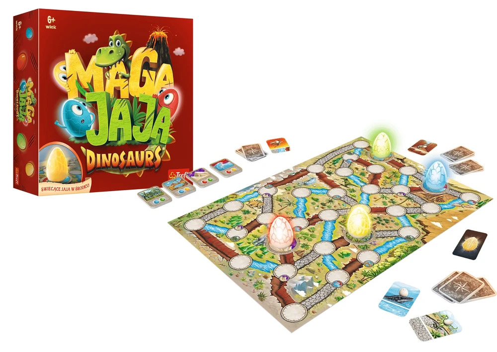 Trefl Šeimos stalo žaidimas Magajaja Dinosaurs 6+