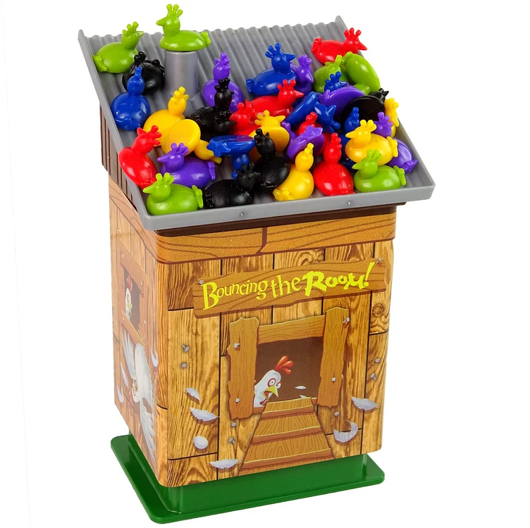 Įgūdžių žaidimas Lean Toys Sprogstančios vištidės vištos