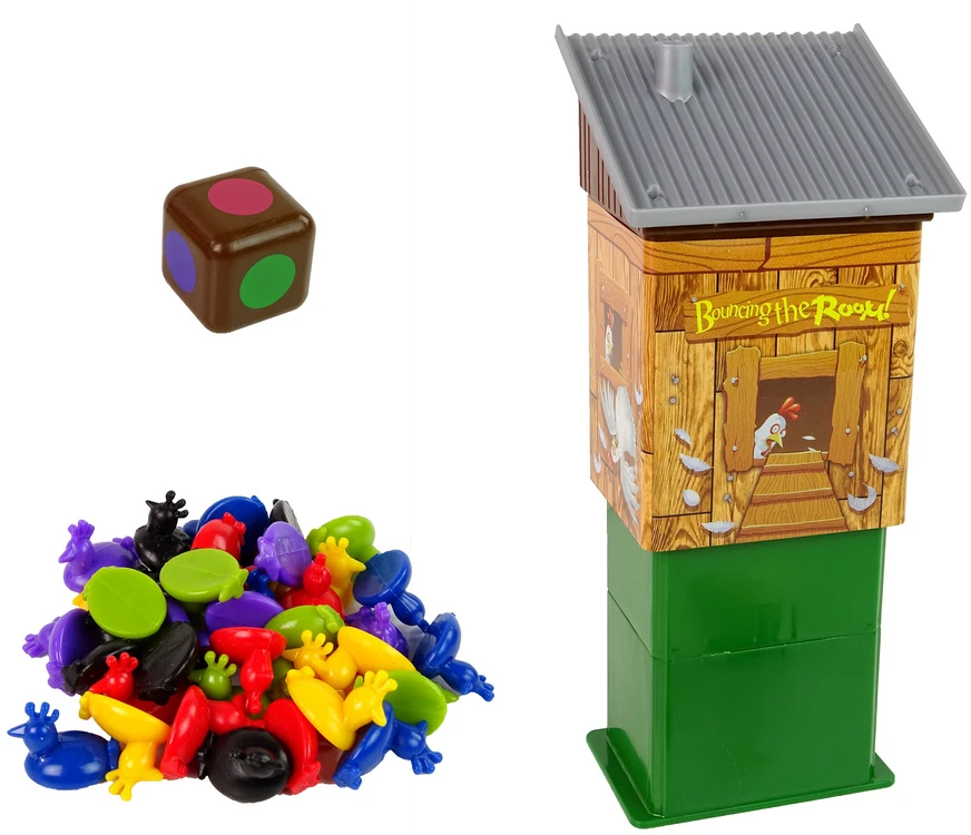 Įgūdžių žaidimas Lean Toys Sprogstančios vištidės vištos