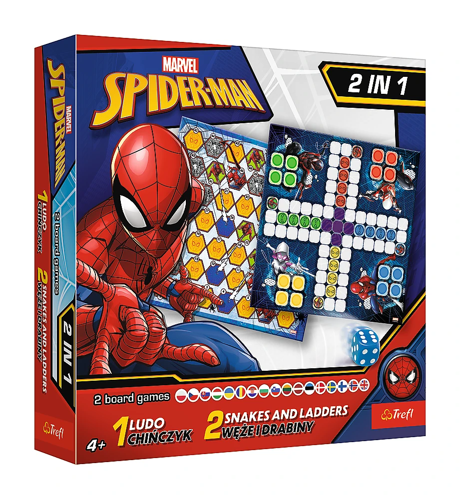 TREFL 02436 Spidey Hero Quest stalo žaidimas