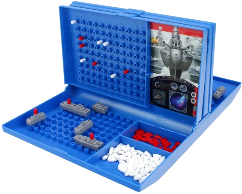 Lean Toys Strateginis stalo žaidimas laivų mūšis