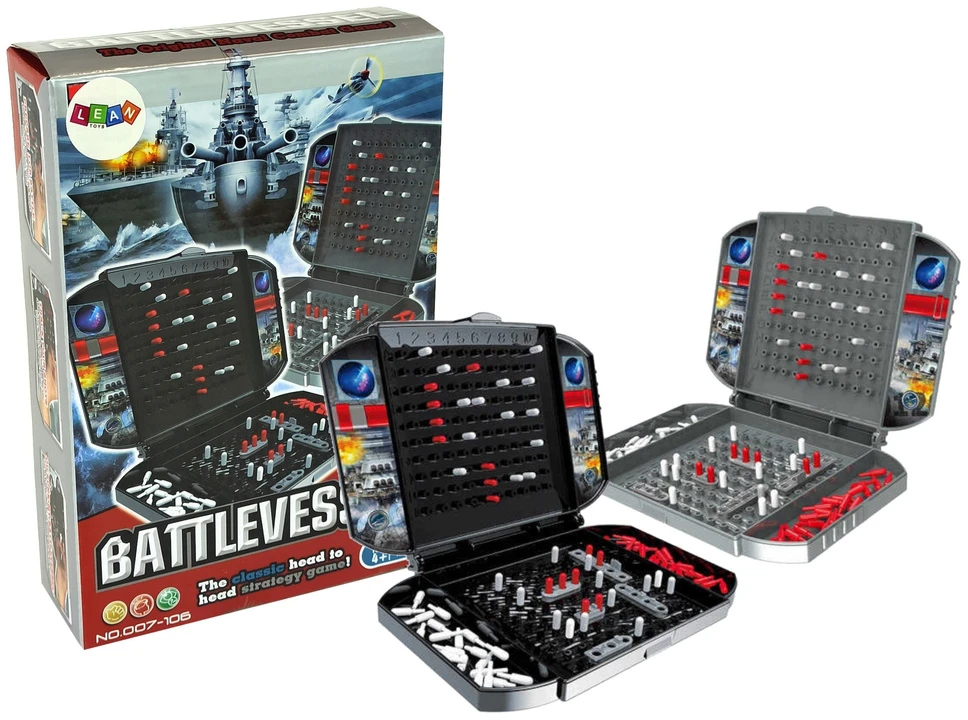 Lean Toys Stalo žaidimas "Laivų mūšis"