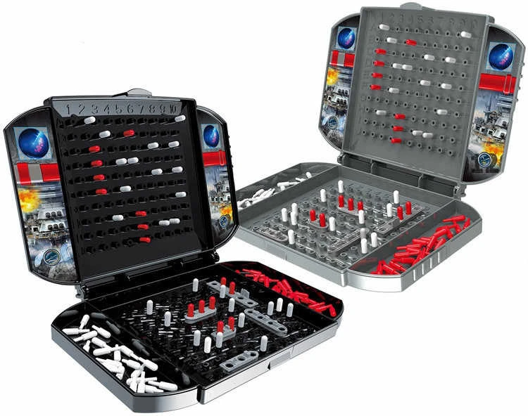 Lean Toys Stalo žaidimas "Laivų mūšis"