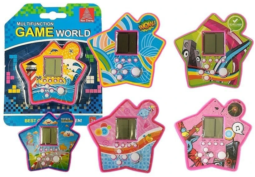 Lean Toys Tetris elektroninis kišeninis žaidimas